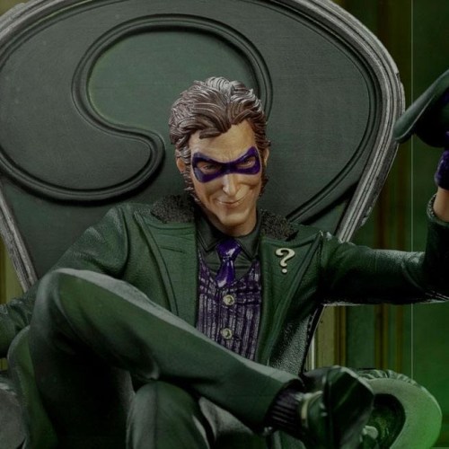 The Riddler DC Comics Deluxe Art 1/10 Scale Statue by Iron Studios